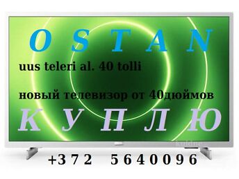 OSTAN 32" - 70" LCD UUS SMART LED TELER PARIMA HINNAGA !