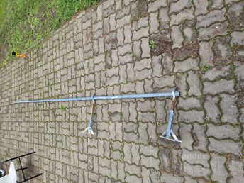 MAST ANTENN KUNI 6 MEETRIT KINNITUS SEINALE
