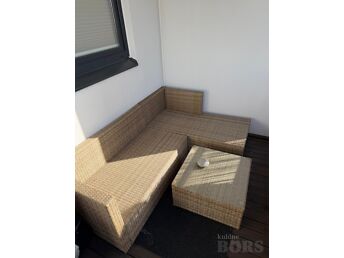 TERRASSI MÖÖBEL PIKKUS 2 M LAIUS 60CM LAUD 60X60CM