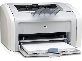 MUSTVALGE LASERPRINTER HP LASERJET 1020, A4, USB - GARANTII