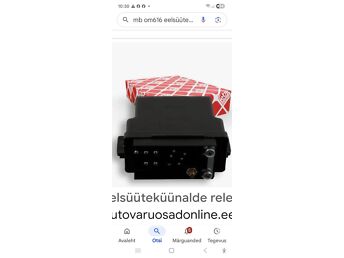OSTAN TARTUS MB EELSÜÜTE KÜÜNALDE RELEE. MB W123 OM616, 2,4D