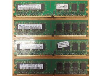 SAMSUNG 1GB DDR2 SDRAM X 4