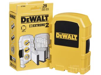 PUURIDE KOMPLEKT DEWALT EXTREME 2X29PCS HSS-G