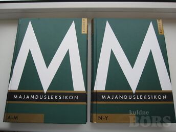 MAJANDUSLEKSIKON 1-2. OSA / U.MERESTE AUTOGRAMMIGA