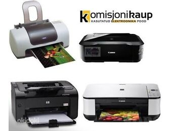 SUUR VALIK VÄRVI- JA LASERPRINTEREID GARANTIIGA
