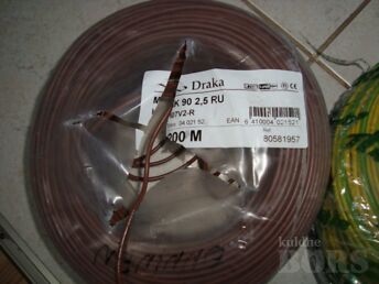 JUHE 1X2,5MM2 (PRUUN) HO7V-R(MK)