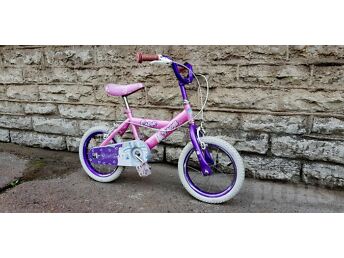 16" LASTE JALGRATAS PRINCESS, ROOSA - GARANTII