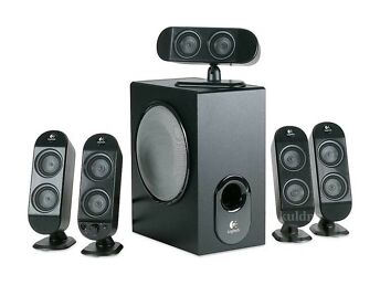 5.1 KÕLARISÜSTEEM LOGITECH X-530 - ARVUTILE, MÄNGUKONSOOLILE, DVD MÄNGIJALE - GARANTII