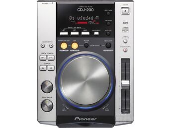 DJ PROFI CD MÄNGIJAD PIONEER CDJ-200 - MP3 - CD-RW - GARANTII