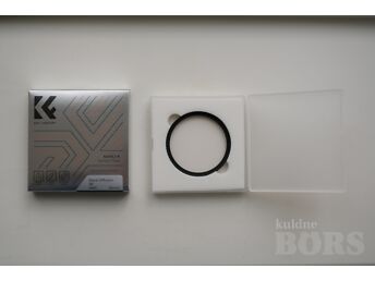 BLACK DIFFUSION FILTER 1/8 VÕI 1/4 HMC 62 MM - NAGU UUS
