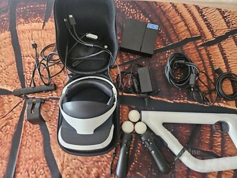 SONY PS4 PLAYSTATION VR + CAMERA V2 + 2 MOVE PULTI PSVR PS4