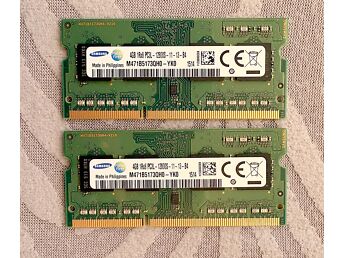SAMSUNG M471B5173QH0-YK0 8GB (2X4GB) 1600 MHZ 1RX8 PC3L - 12800S DDR3 SODIMM