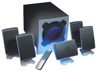 5.1 ARVUTIKÕLARI KOMPLEKT PHILIPS A3.600 - GARANTII