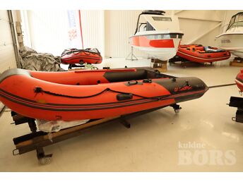 KUMMIPAAT GLADIATOR B 370 AL JA PÄRAMOOTOR MERCURY 9.9