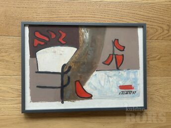 VALDUR OHAKAS (1925-1998) ABSTRAKTSIOON