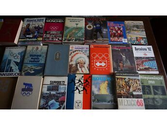 OLÜMPIAMÄNGUDEST 23 RAAMATUT. PAKU HIND!
