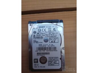 500GB HGST HDD SATA 2.5 SÜLEARVUTI KÕVAKETTAS