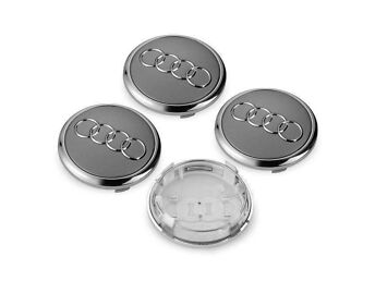 AUDI VELJEKAPSLID VÄLISDIAMEETRIGA 69MM JA 60MM