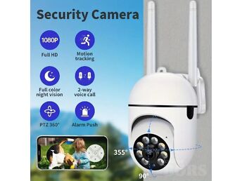 1080P JUHTMETA 2,4/5G WIFI-TURVAKAAMERA V360 PRO MOOTORIGA, UUS JA EESTI PARIMA HINNAGA!