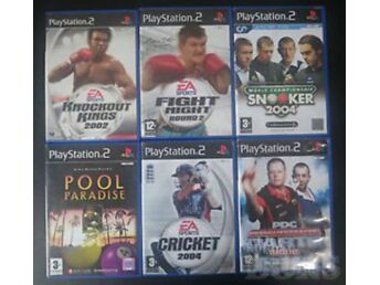 PS2 SPORT ORIGINAALMÄNGUD PLAYSTATION 2