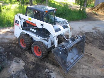BOBCAT RENT. EKSKAVAATORI RENT, MINIEKSKAVAATORI RENT, LAADURI RENT. KAEVETÖÖD