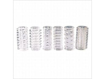 RED ROSES PENIS SLEEVES, 6PCS
