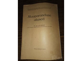 MAAPARANDUSE ALUSED