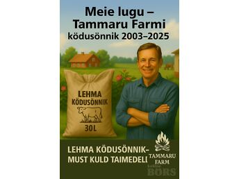 🌿 PREMIUM VEISE KÕDUSÕNNIK 30L — 3+ AASTAT KÕDUNENUD, LÕHNATU, OHUTU
