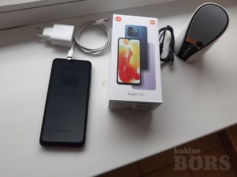 XIAOMI REDMI 12C 4RAM 128GB GRAFIIT HALL + KÕLAR