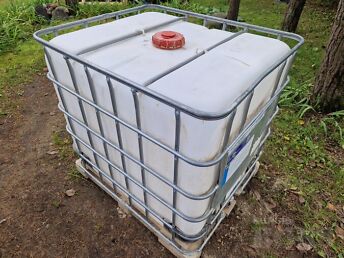 BASSEIN VEE MAHUTI TÜNN IBC 1000 LIITRIT