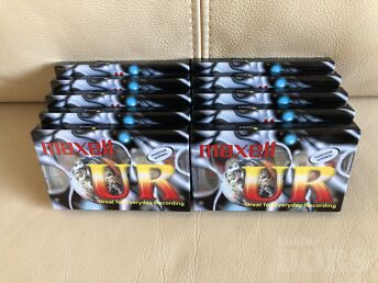 MAXELL UR-90 KASSETID 10TK UUED