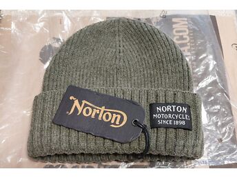 NORTON MOTORCYCLES LEGEND BEANIE WOOL 50 ACRYLIC 50