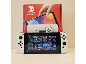 NINTENDO SWITCH OLED CFW + 35 MÄNGU + 256GB SD