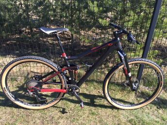 CUBE STEREO MAASTIKURATAS KAHE AMORDIGA 120 HPC SL 29`` SIDE-SWING FRAME CARBON´N´FLASHRED. HINNAGA 3495EUR