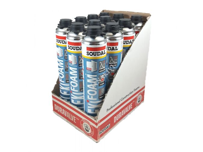 MONTAAŽIVAHT SOUDAL FLEXIFOAM ALLSEASON SININE 12TK