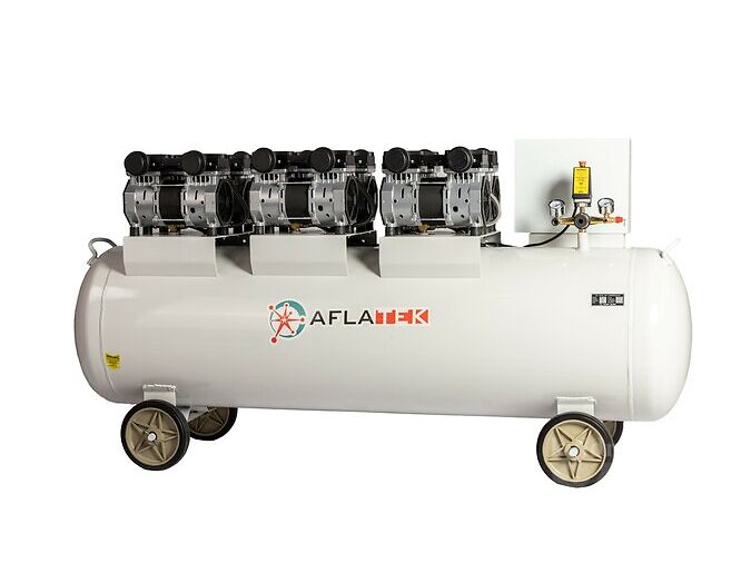 6,6KW VAIKNE, ÕLIVABA KOMPRESSOR AFLATEK SILENTPRO300-6