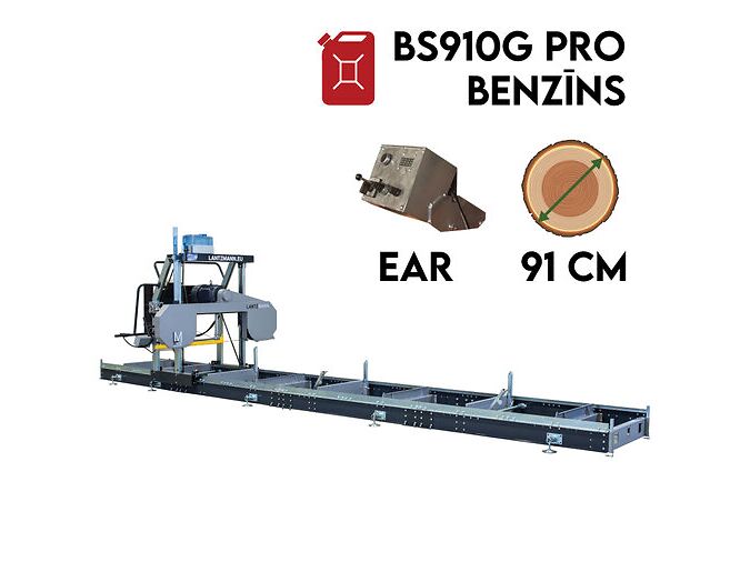 HORISONTAALNE LINTSAAG LANTZMANN BS910G PRO (BENSIINIMOOTOR)