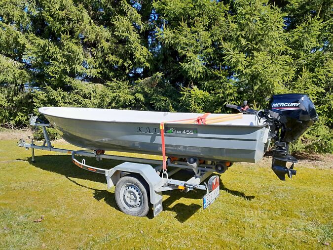 KASSE 455R KOMPLEKT:​MOOTORPAAT + MERCURY​15HJ +RESPO HAAGIS