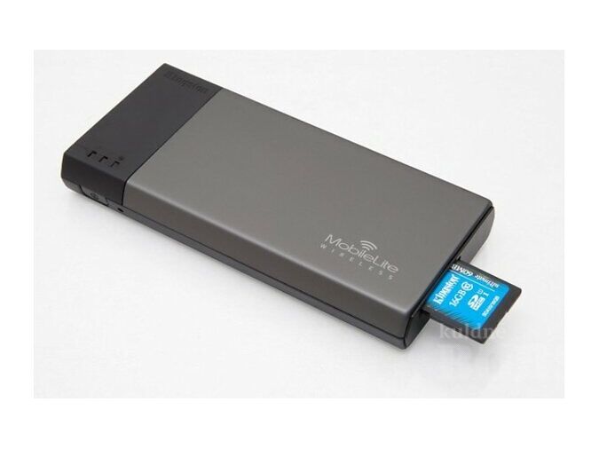 JUHTMEVABA MÄLUKAARDILUGEJA KINGSTON MOBILELITE WIRELESS MLW221 - USB - GARANTII