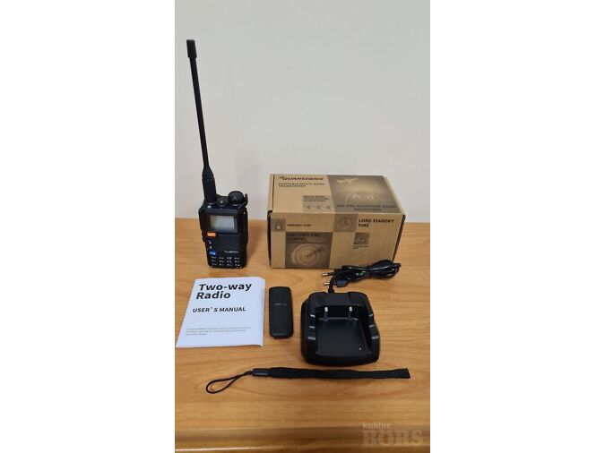 RAADIOSAATJA QUANSHENG UV-5R PLUS 50-600MHZ,NOA,AIRBAND.JAHT