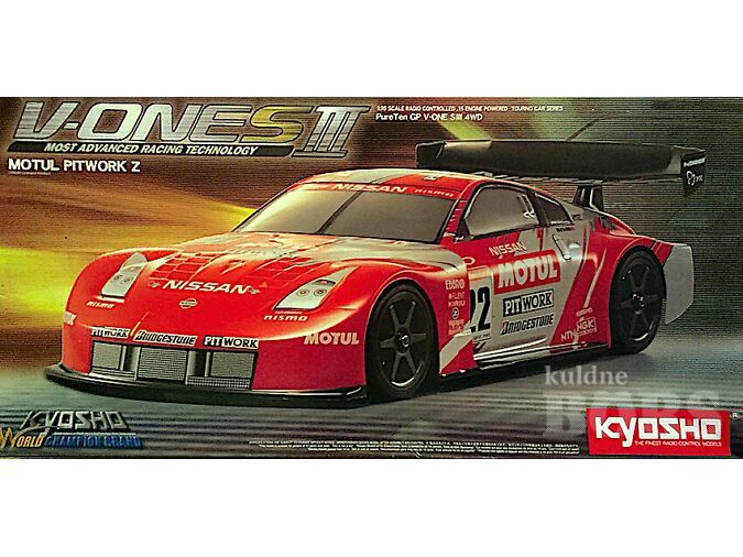NISSAN SKYLINE Z GP 4X4 1:10 NIRTO V-ONE S3 MOTUL PITWORK