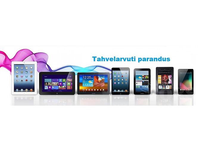 ARVUTI JA TAHVELARVUTI PARANDUS, LED LCD EKRAANI VAHETUS: tahvelarvuti puuteklaasi, digitizer vahetus