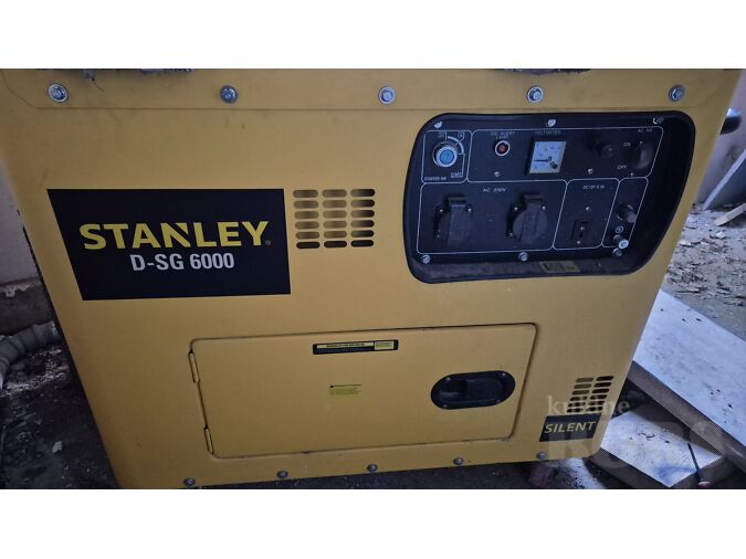 DIISELGENERAATOR STANLEY D-SG 6000