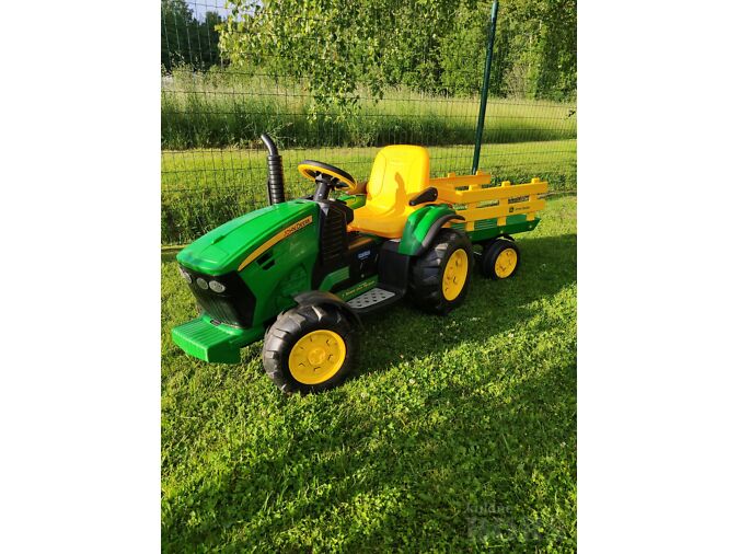 JOHN DEERE PEG PEREGO ELEKTRILINE LASTETRAKTOR 12V