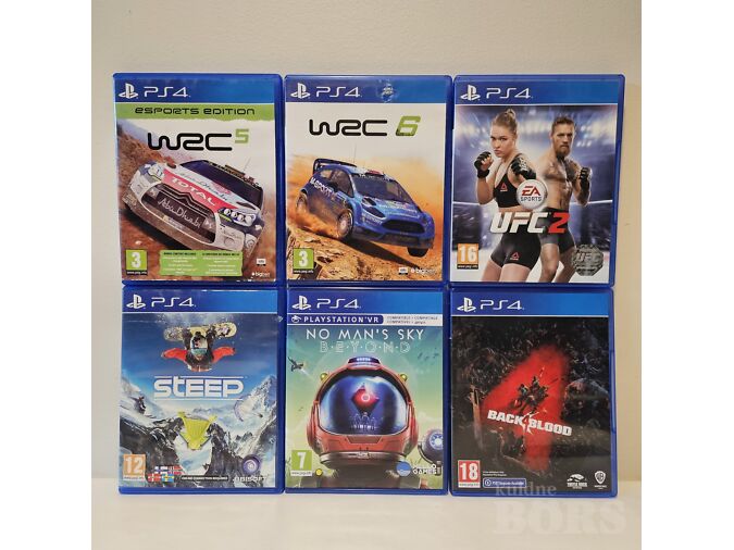 PLAYSTATION 4 MÄNGUD (15 MÄNGU, 10-30€)