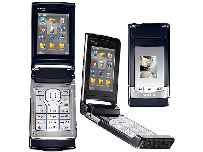 UUEVÄÄRNE KLAPIGA MOBIILTELEFON NOKIA N76 - GARANTII