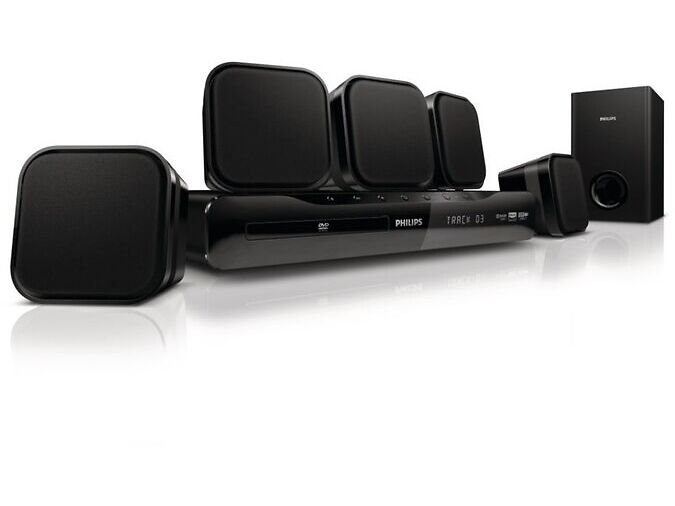 KODUKINOSÜSTEEM PHILIPS IMMERSIVE SOUND HTS2500 - GARANTII