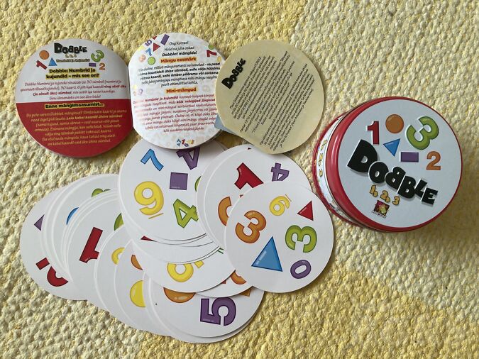 VÄHEKASUTATUD DOBBLE 1,2,3
