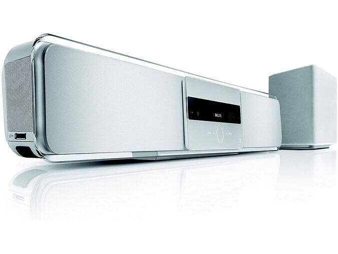 UUEVÄÄRNE KODUKINO AMBISOUND SOUNDBAR PHILIPS HTS 8150 - OPT - HDMI - DVD - FM - AUX - GARANTII