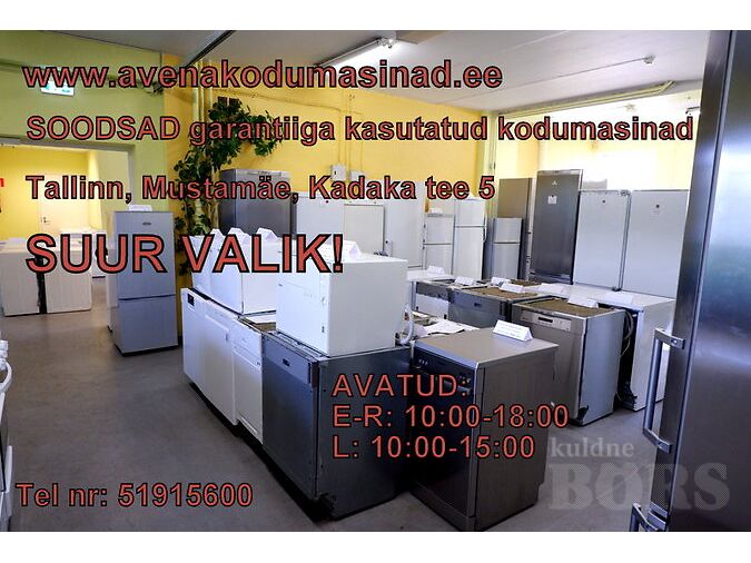 KASUTATUD KÜLMIKUD,PLIIDID INTEGREERITAV TEHNIKA, GARANTIIGA